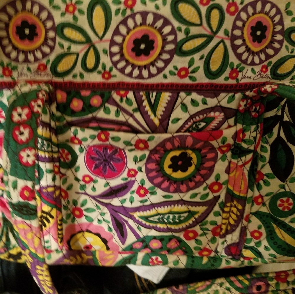 Vera Bradley Purse  florida crochet garden 2011